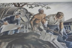 Wauseon Ohio Post Office Mural 43567 Detail