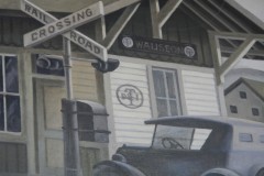 Wauseon Ohio Post Office Mural 43567 Detail