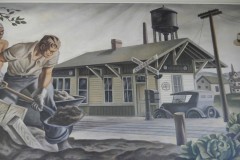 Wauseon Ohio Post Office Mural 43567 Detail