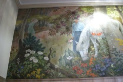 Milwaukee (West Allis) Wisconsin Post Office Mural Left 53214