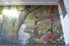 Milwaukee (West Allis) Wisconsin Post Office Mural Right 53214