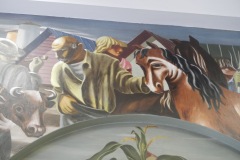 Wilmette Illinois Post Office Mural Detail