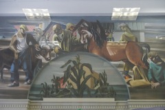 Wilmette Illinois Post Office Mural Detail
