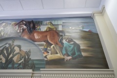 Wilmette Illinois Post Office Mural Right Side