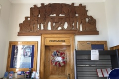 Woodsfield OH Post Office 43793 Carving Full