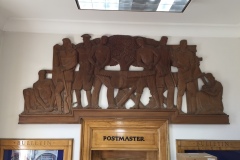 Woodsfield OH Post Office 43793 Carving Full