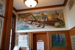 Yellow Springs Ohio Post Office Mural 45387 Detail