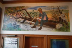 Yellow Springs Ohio Post Office Mural 45387 Full