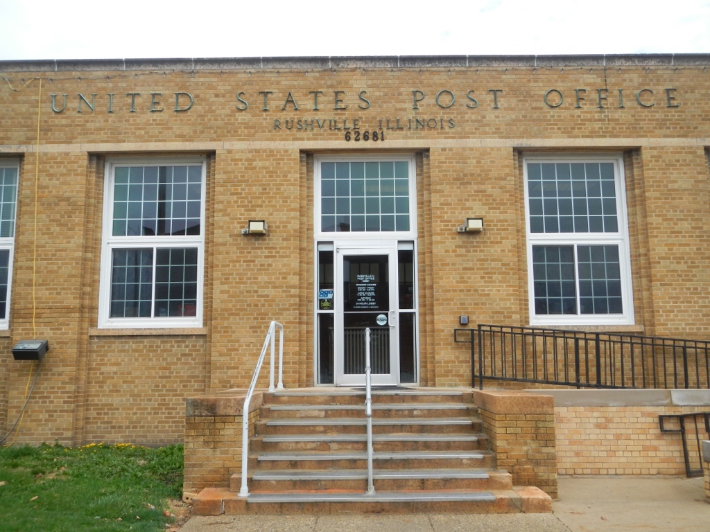 Rushville Illinois Post Office 62681 — Post Office Fans